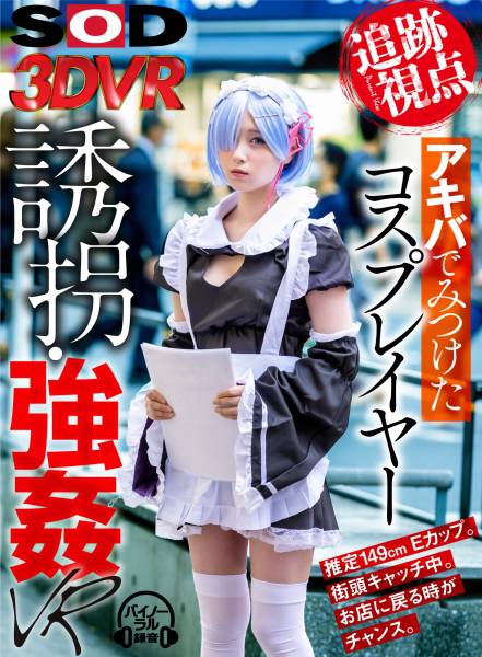 【VR】【追跡視点】アキバでみつけたコスプレイヤー 誘拐・●●VR 露出度高いキャラクターコス。リアルでその恰好はレ○プOKでしょ・・・ サンプル画像