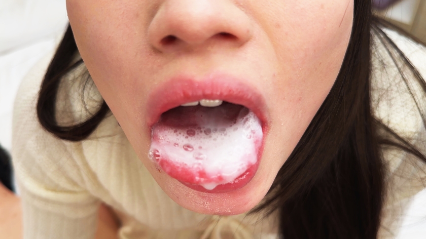 「精子全部飲んでください！」素人娘の連続ごっくん大量精飲フェ　サンプル画像11