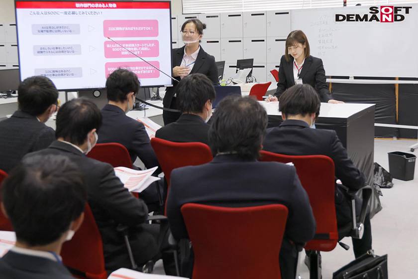 SOD女子社員 絶頂！イキまくり会社説明会 2023再開！ 　サンプル画像1