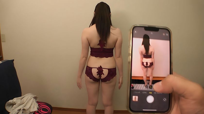 ハメ撮り面接 柚木あかね(三十八歳)　サンプル画像1