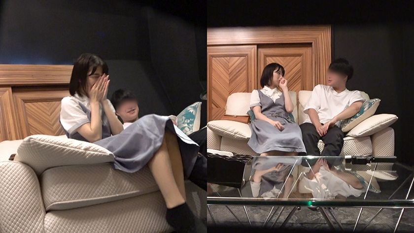 【盗撮】小顔スレンダーではっきりクビレの至高エロボディな幼馴　サンプル画像1