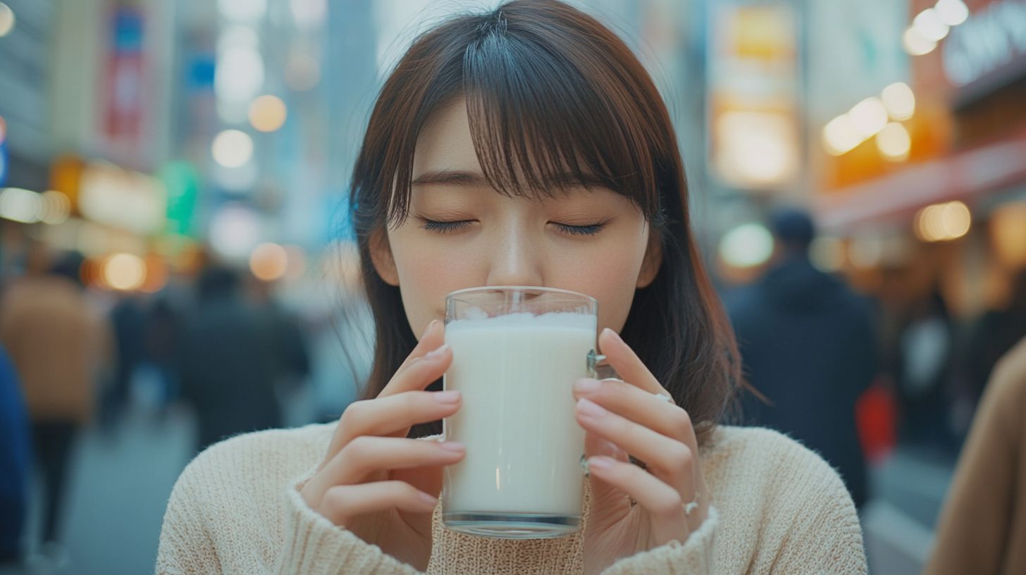 牛乳女子画像　長崎県　佐世保市　2026年06月12日　牛乳マニア　画像