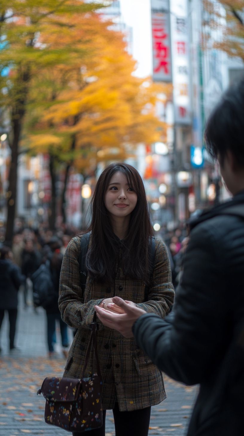 街角ナンパ画像　東京都　羽村市　2025年11月12日　素人ナンパ　画像