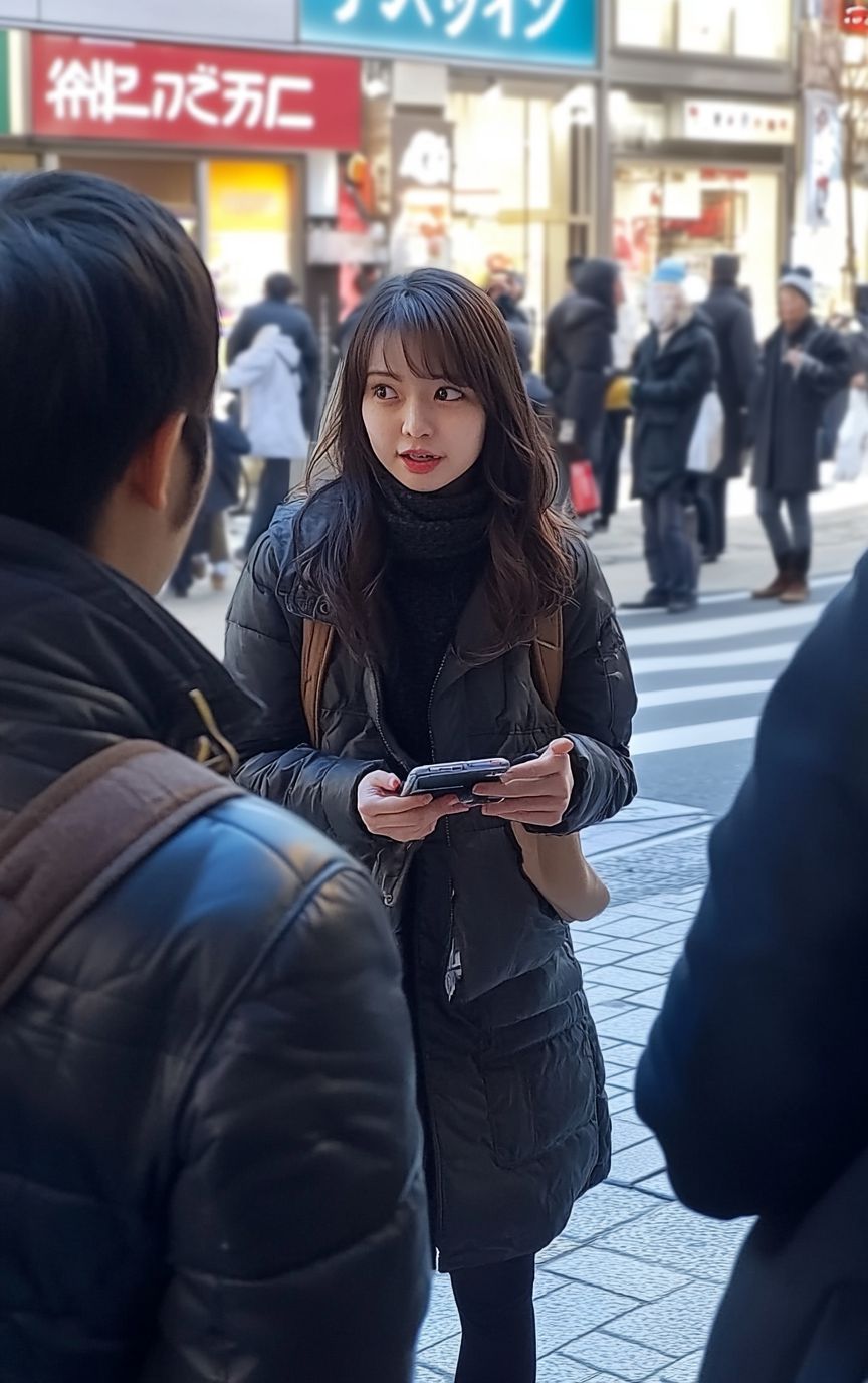 ナンパ画像 東京都 三鷹市 2025年11月19日 路上ナンパ 画像