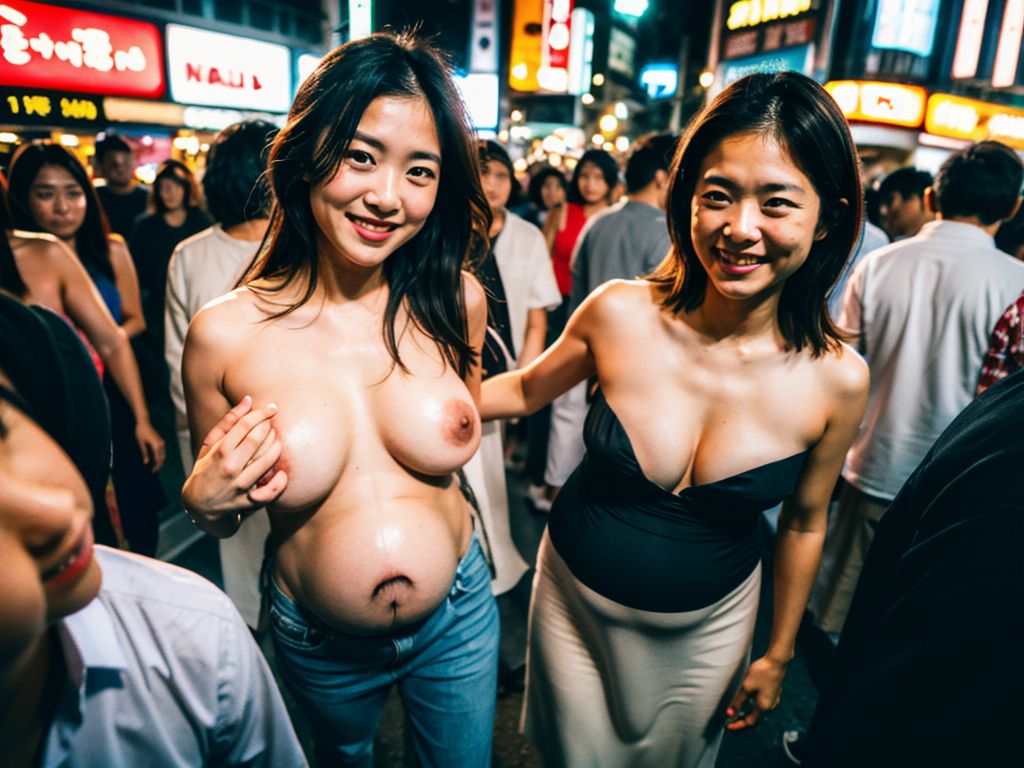 美人ママ妊婦　露出画像　静岡県　富士市　2024年02月05日　美人ママ妊婦　露出パフォーマンス　画像