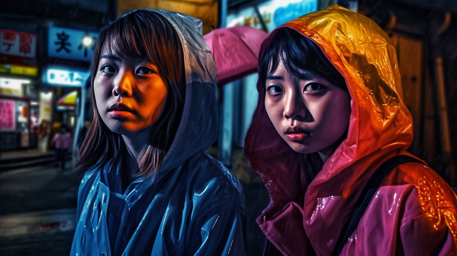 睨みつける女　埼玉県　白岡市　2023年11月21日　睨みつける女子画像