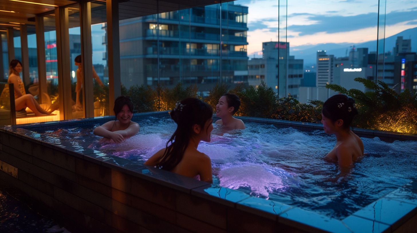 女風呂ゲリラ撮影　青森県　むつ市　2024年02月17日　女風呂ゲリラ撮影　画像