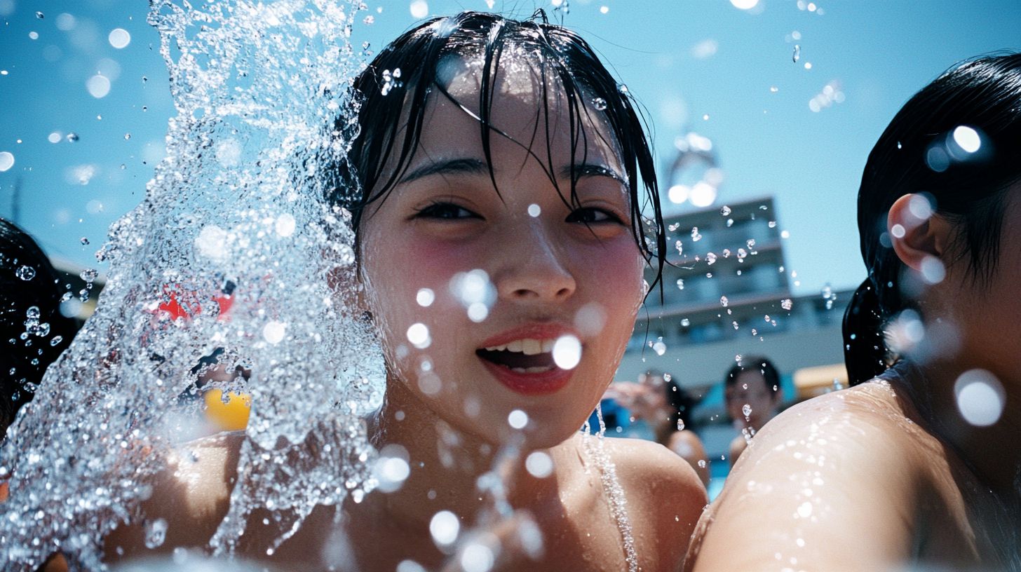 市営プール画像　栃木県　小山市　2024年12月12日　県営プール　画像