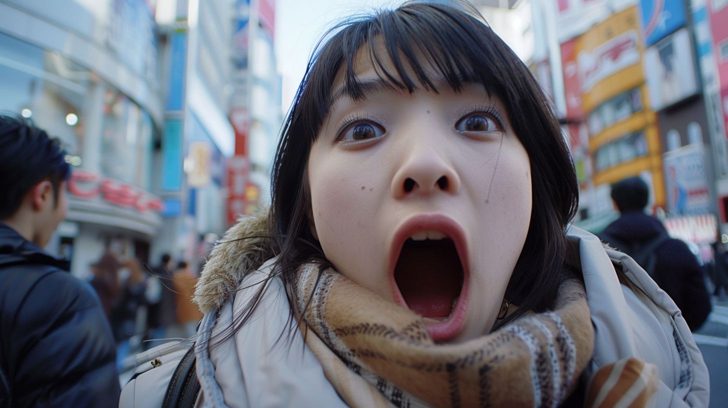 ダッチワイフ顔画像 埼玉県 羽生市 2024年12月18日 口を開ける 画像