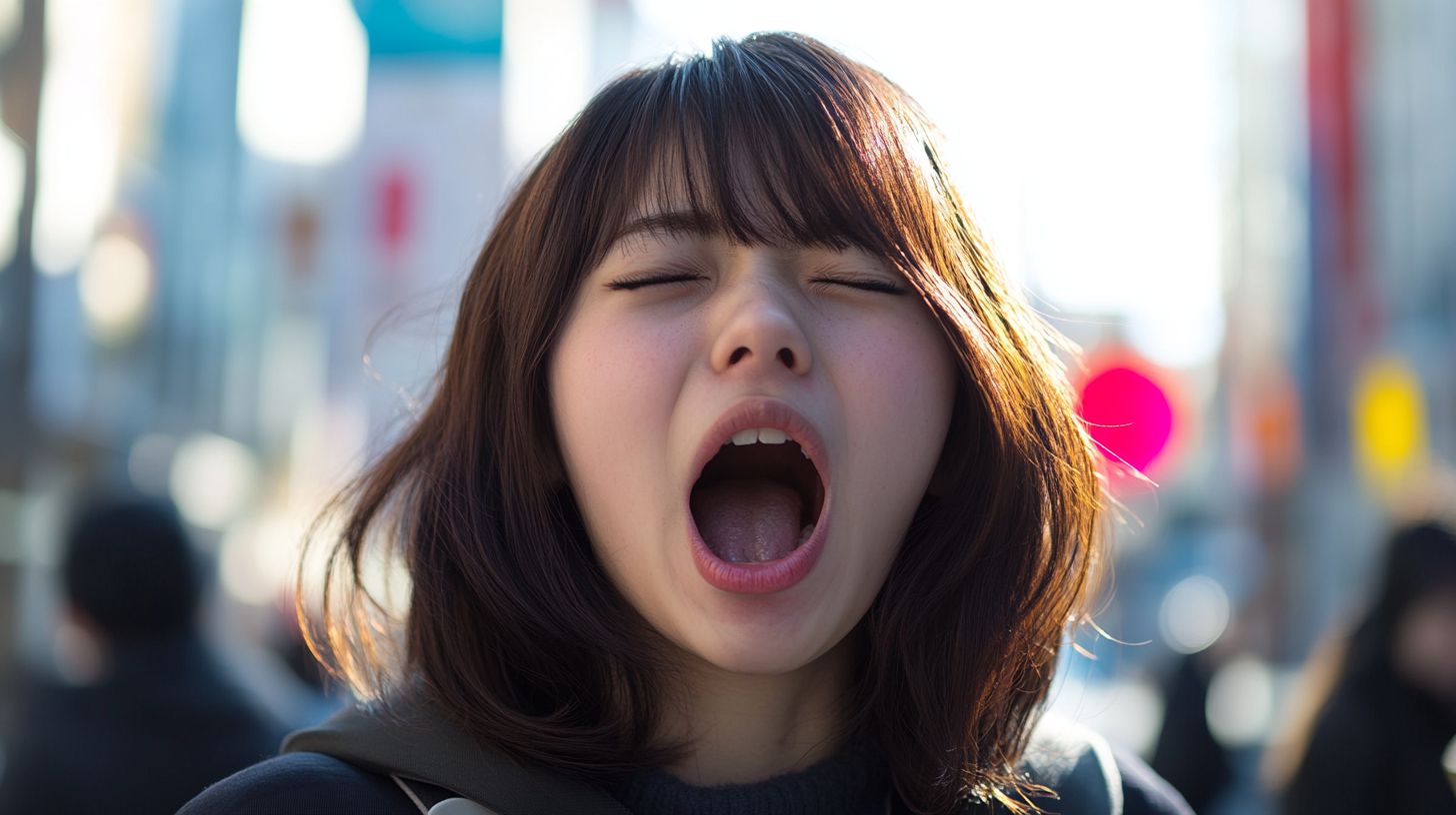 口を開ける画像 静岡県 藤枝市 2025年08月03日 口を開ける 画像