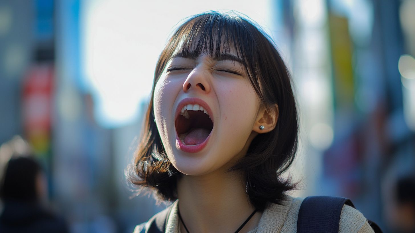 大口女子画像 東京都 東久留米市 2026年01月29日 口の中 画像