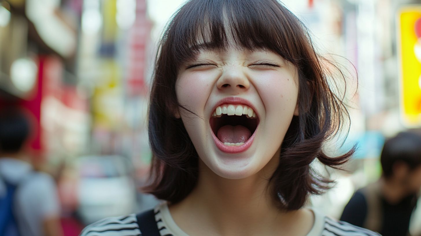 大口女子画像 神奈川県 小田原市 2026年04月04日 のどちんこ見せ 画像
