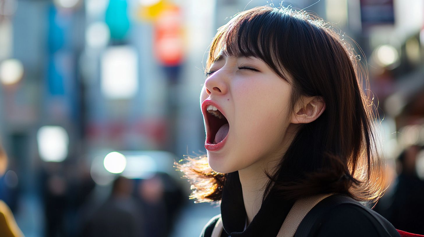 大口女子画像 茨城県 牛久市 2026年05月14日 口の中 画像