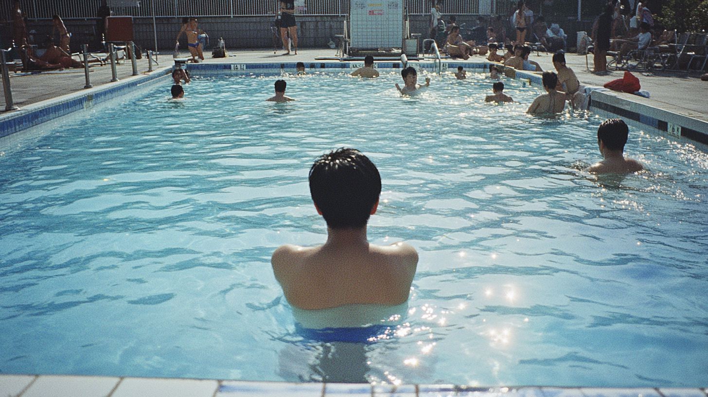 プール画像　埼玉県　東松山市　2024年08月25日　プール　画像