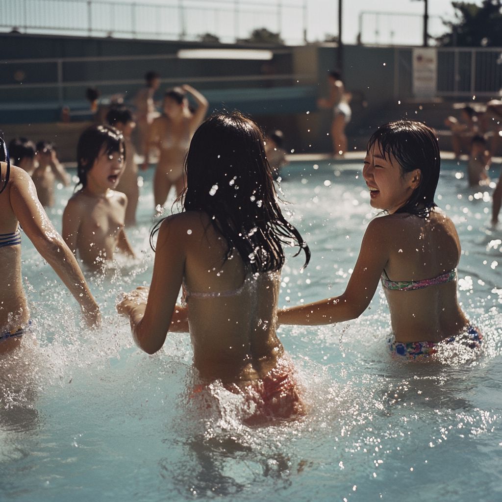 プール画像　埼玉県　蓮田市　2024年08月30日　公共プール　画像