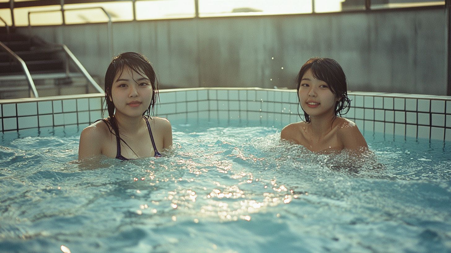 プール画像　愛知県　長久手市　2024年11月28日　県営プール　画像