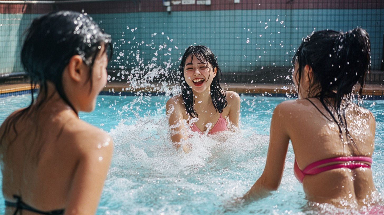 プール画像　北海道　室蘭市　2024年12月13日　市営プール　画像