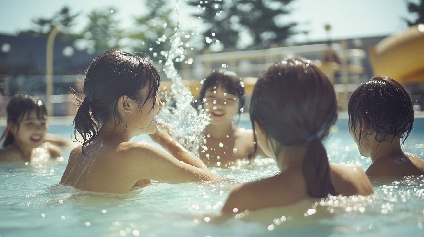 市営プール画像　千葉県　君津市　2025年02月20日　プール女子　画像