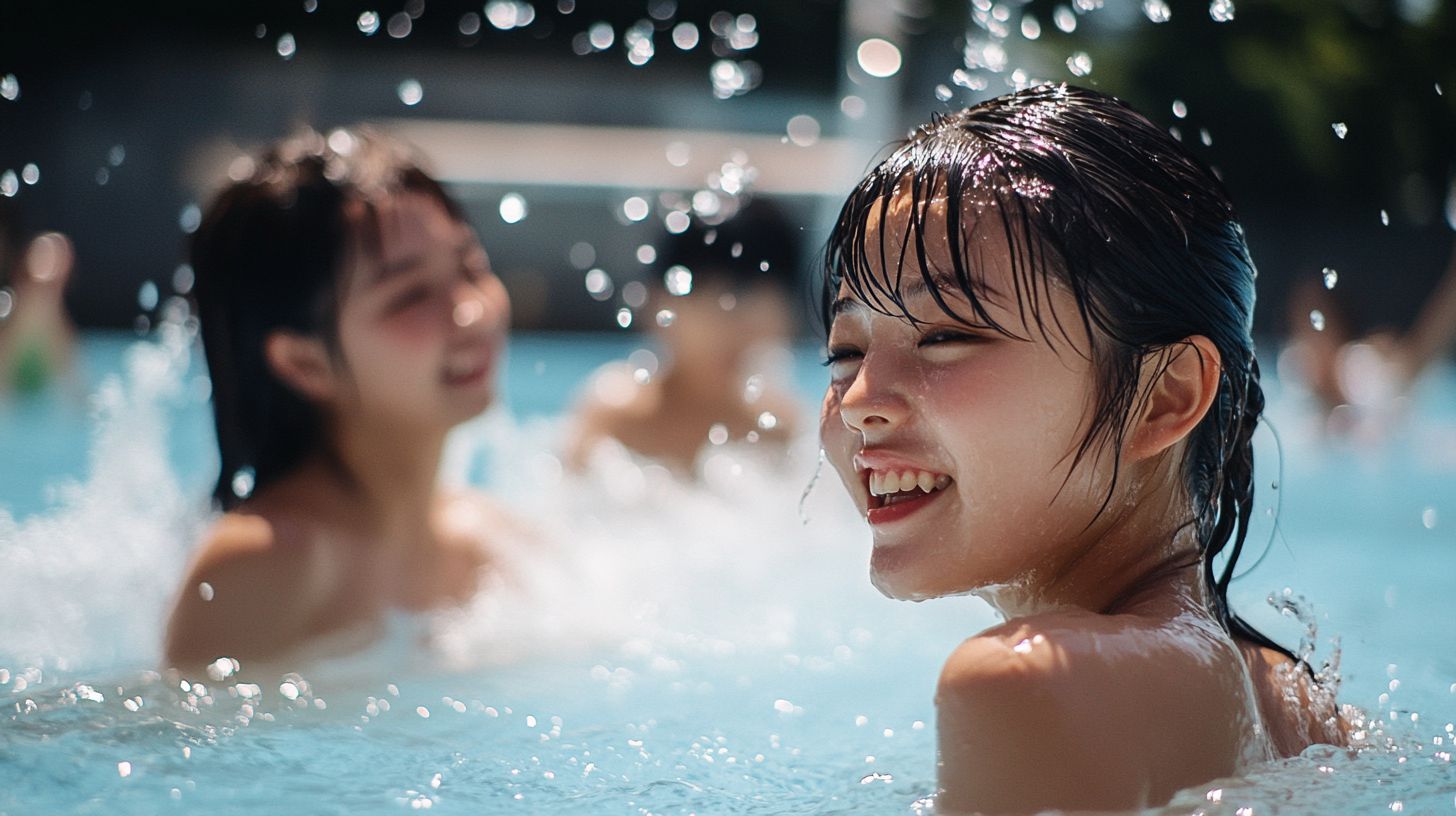 プール画像　岡山県　倉敷市　2025年03月13日　県営プール　画像