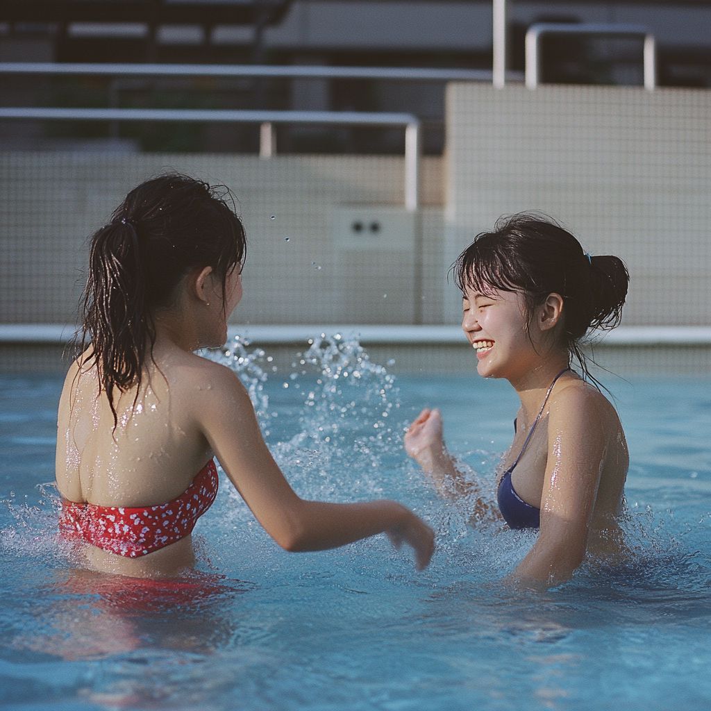 市営プール画像　宮城県　大崎市　2025年03月27日　プール女子　画像