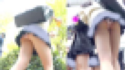 祭坂35：変態レベルの激ミニ娘に執念の声掛け！　親切な彼女に甘えまくってフロントP撮っちゃったｗ サンプル画像