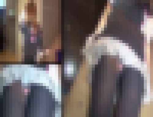 【ほぼ私服キャンギャル、セクハラ撮影】キャンギャルパンチラ59 サンプル画像