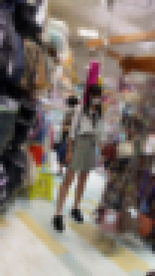 ★再販品　お嬢さんの逆さパンチラ動画　Ｓ０１５ サンプル画像