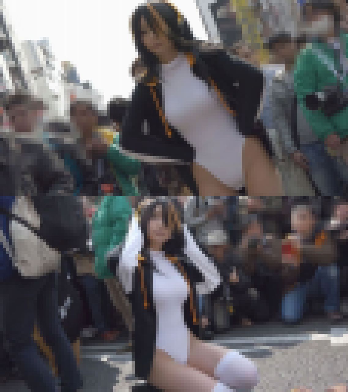 超高画質FHD動画 カリスマレイヤーが野外コスプレイベントにゲリラ参加でカメコ達は大パニックNO-12セット サンプル画像