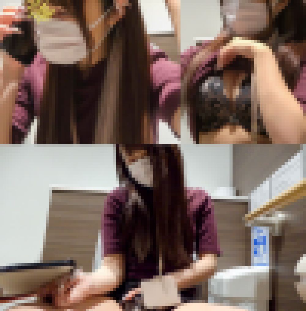 【女子トイレ/オナ盗撮】絶対社内の男子に人気のOLさんの「声ガマン」オナニーを盗撮成功！ サンプル画像