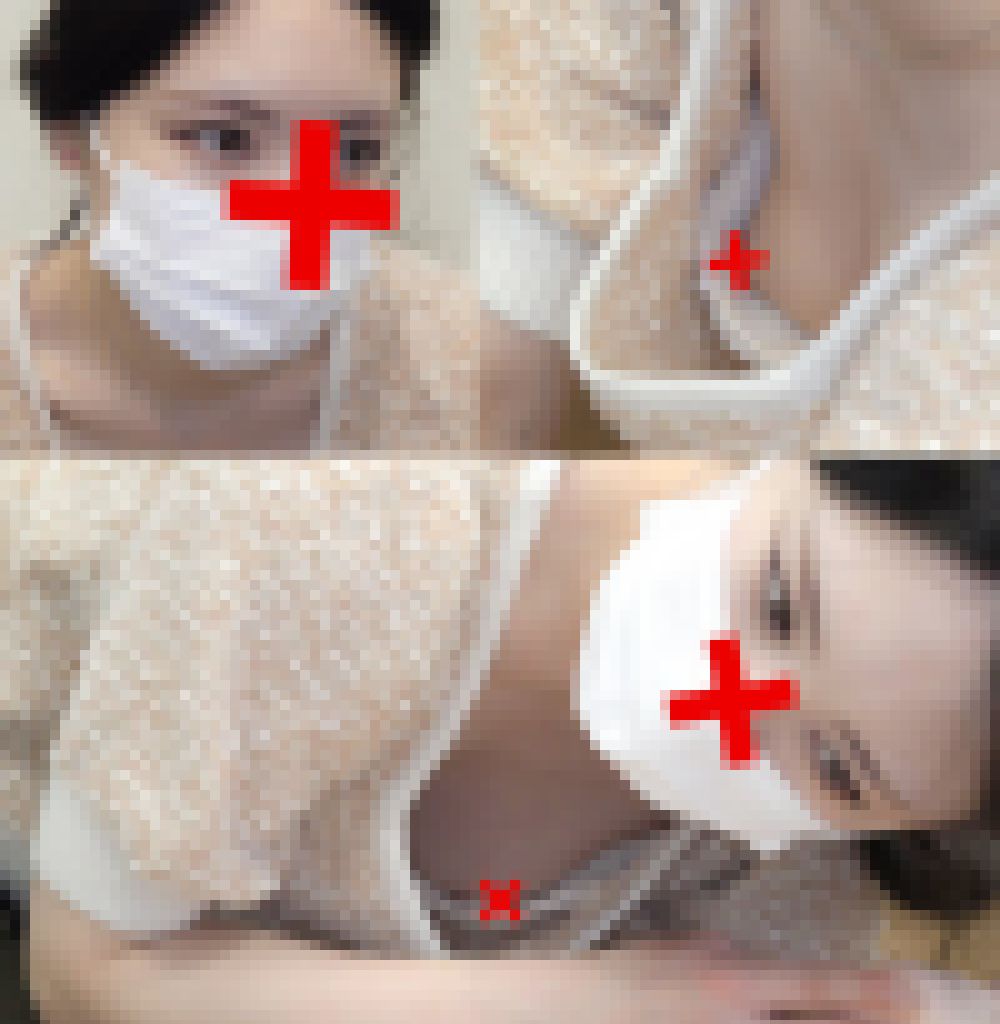【胸チラ】救命講習? 無防備な胸元を隠し撮り 3名 サンプル画像