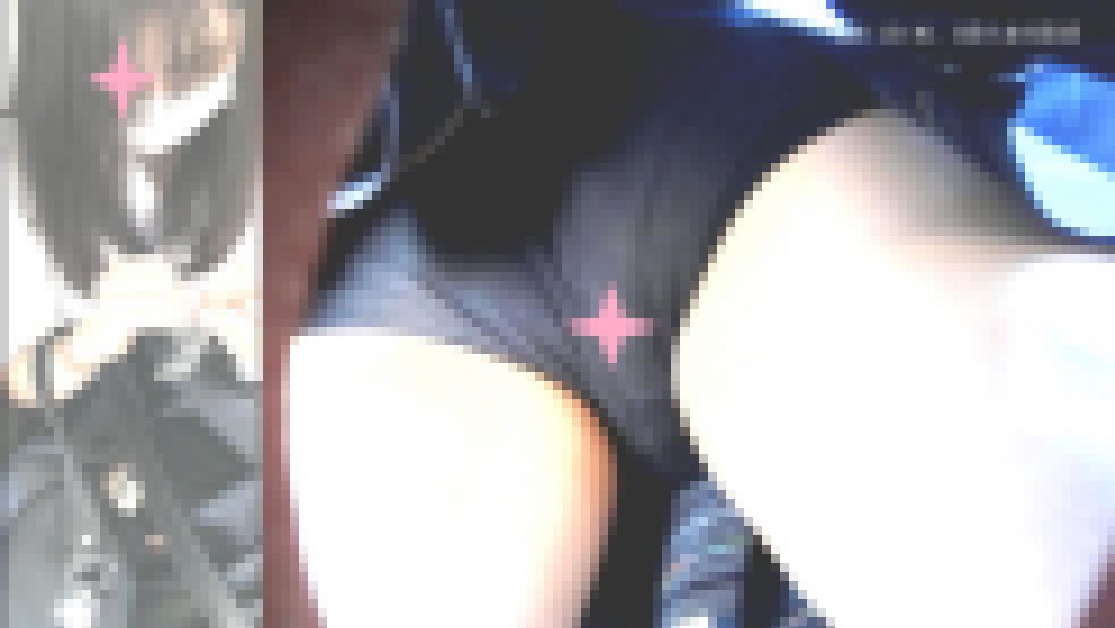 050可愛い制服青チェKちゃん逆さ＋S級美人OLお姉さんをじっくり観察！ サンプル画像
