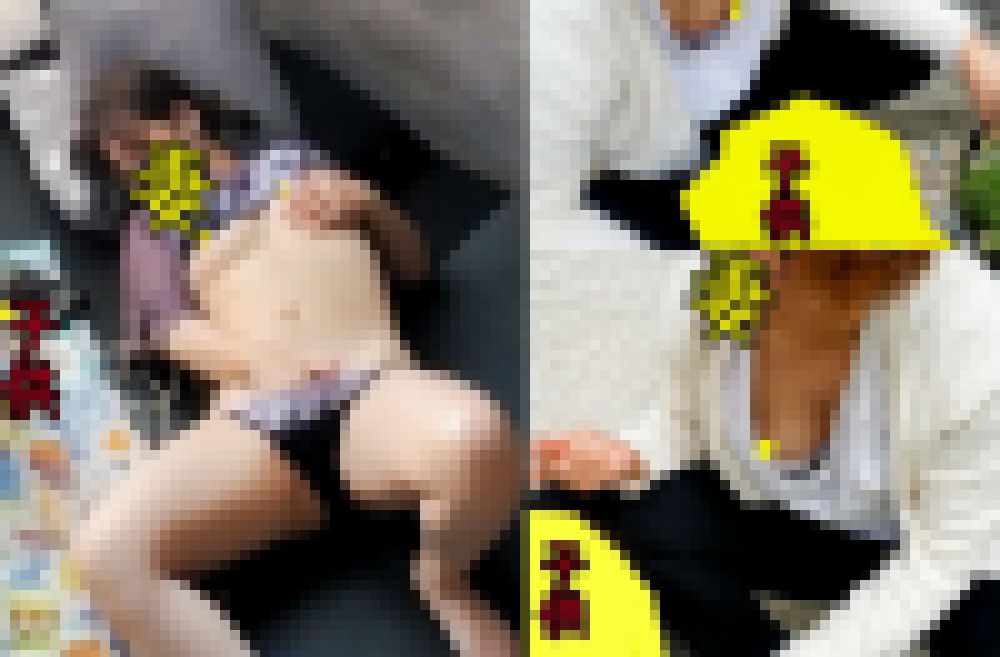 【妻の隠し撮り＃30】胸チラ・脱衣所・除毛・子供の横でオナニー。 サンプル画像