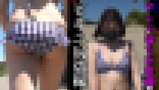 ナンパ待ちビキニ娘にエッチなことしちゃいました（1） 生足・生尻盗撮、野外ナンパ編 サンプル画像