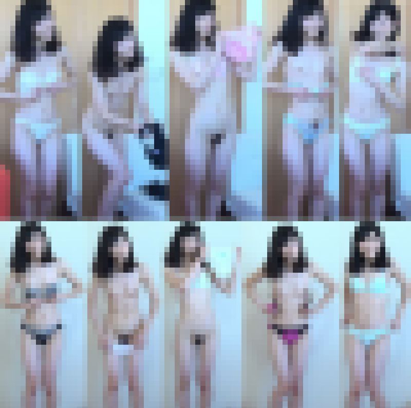 下着撮影114-セット2本★清純ちっばい密室トークで、おじさんマジ惚れ寸前★隠し撮り★パンツ★ブラジャー★ サンプル画像