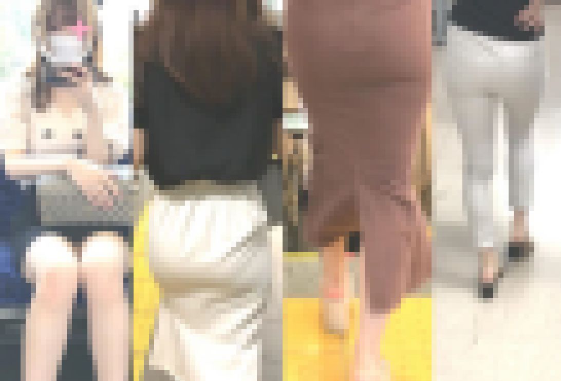 059可愛い女子大生お姉さん達の美脚と着衣尻をじっくり観察！ サンプル画像