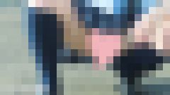 黒P履いてるつもりが実は生PだったJK おじさんの熱視線の被害にあう4K サンプル画像