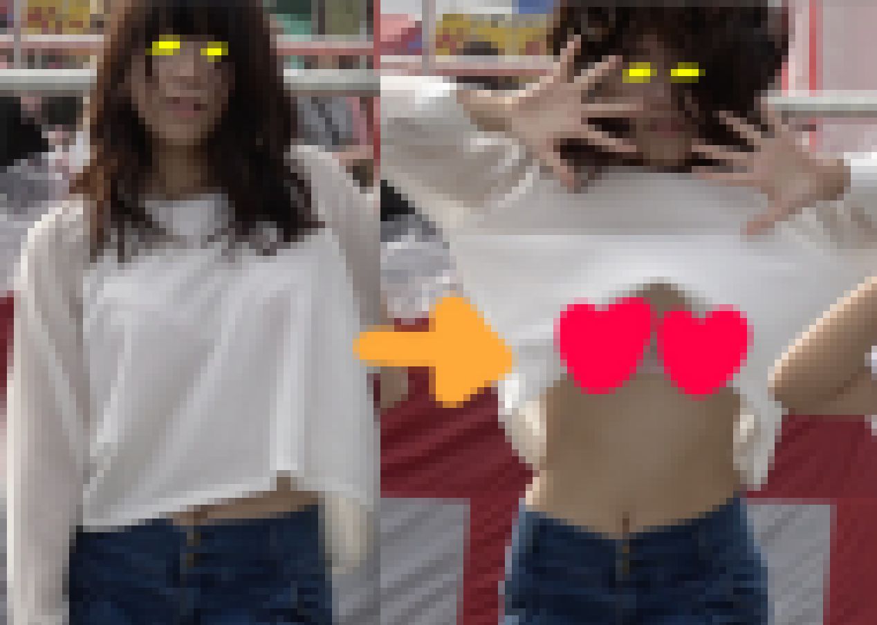 4K版【A】001 -モテ女子がダンスで透けとめくり上がりで観客を虜に- サンプル画像