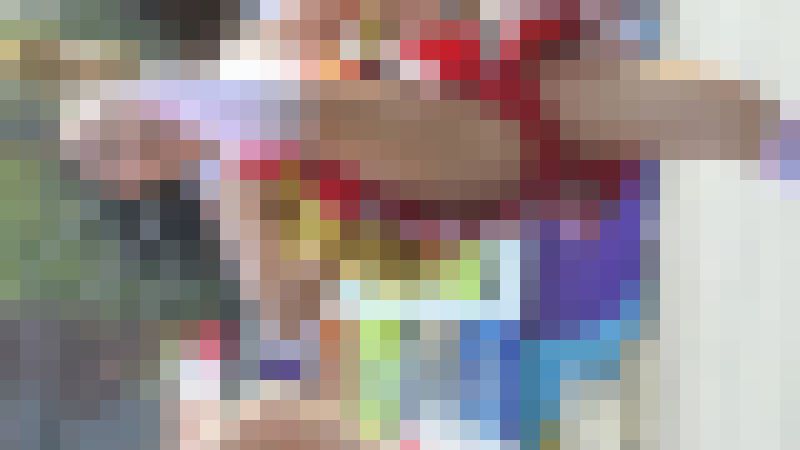 4K　チア部　13 縦　赤  美少女発見 サンプル画像