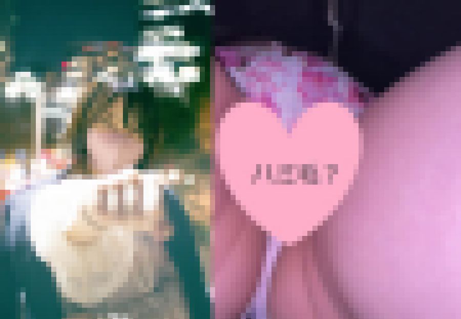 【ハミ毛あり】激カワJD！ピンクパンツ確認後にモデル依頼でさらに撮る！ サンプル画像