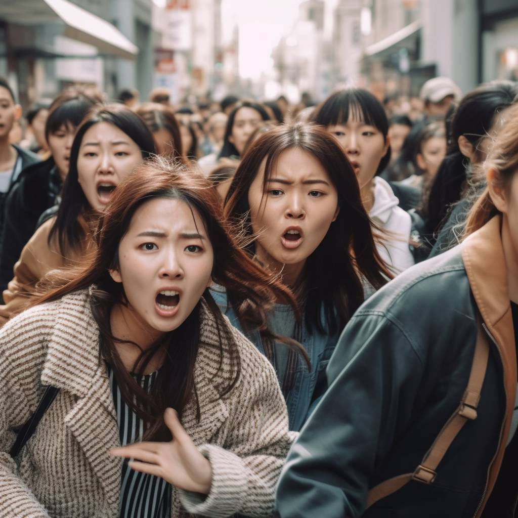 集団パニック女子　新宿　2023年03月30日 画像01