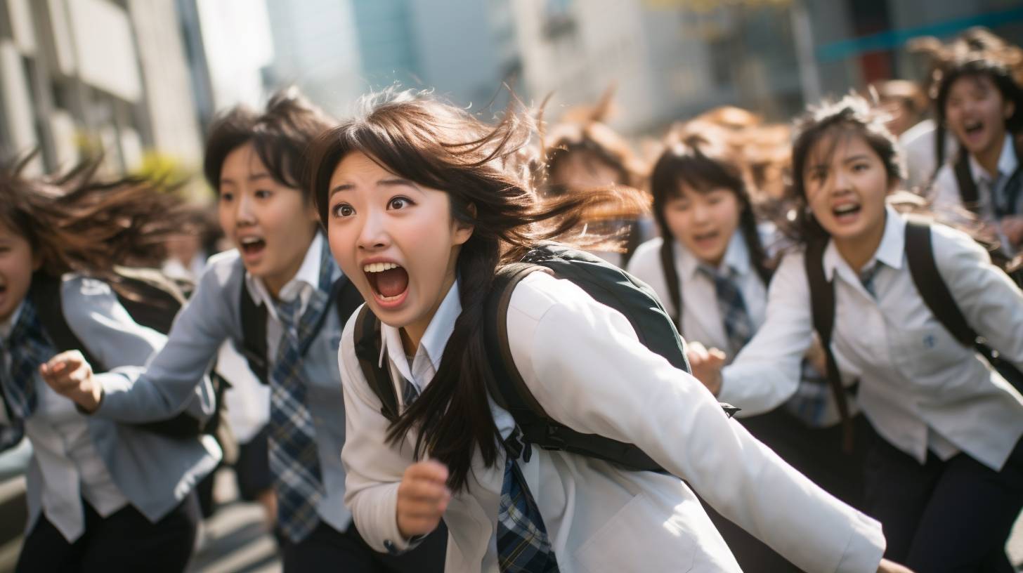 集団パニック 徳島県 鳴門市 2023年09月24日 集団パニック女性 画像