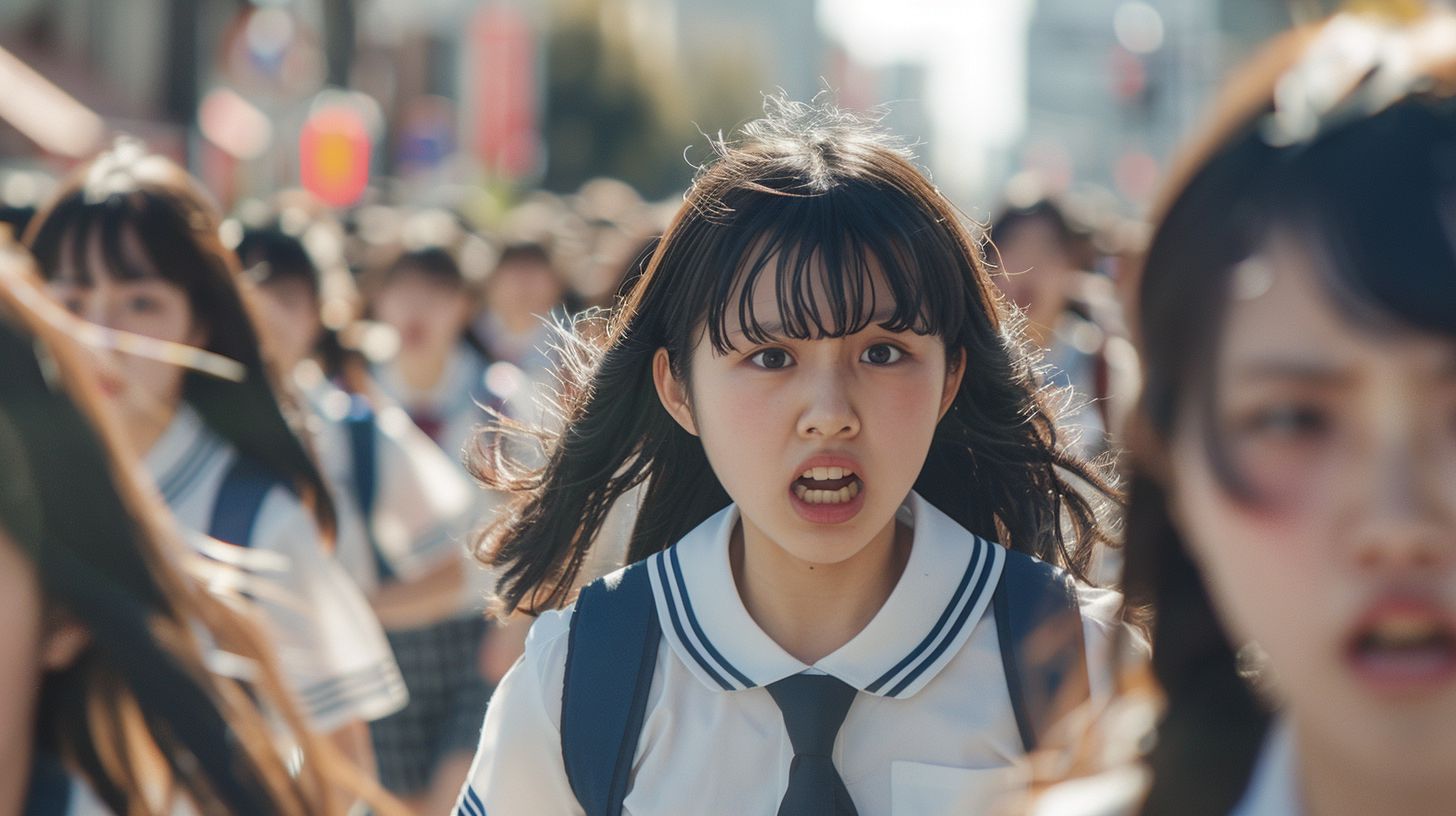 集団パニック 香川県 三豊市 2025年01月11日 集団パニック女性 画像