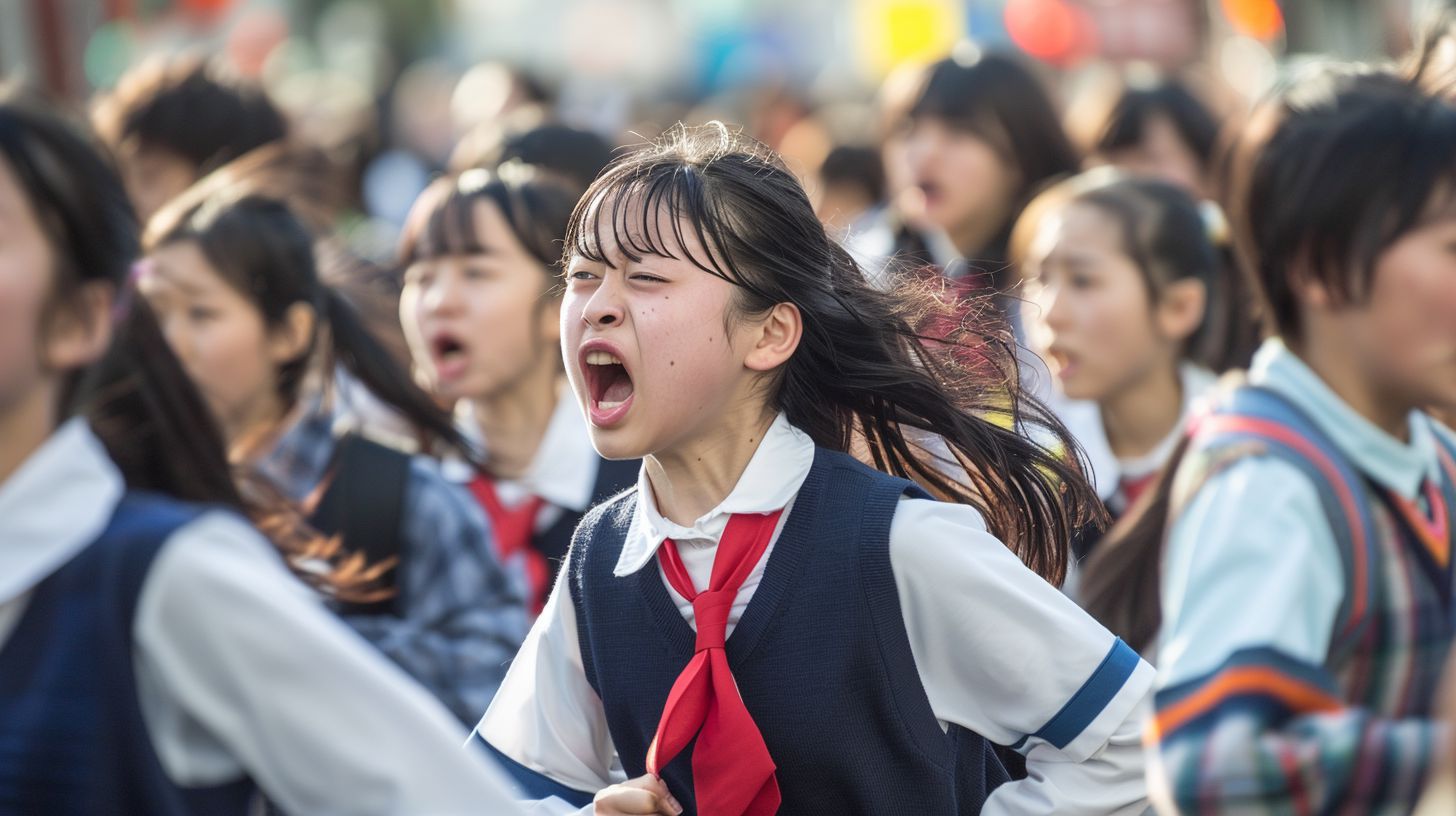 集団パニック 東京都 墨田区 2025年03月16日 集団パニック女性 画像