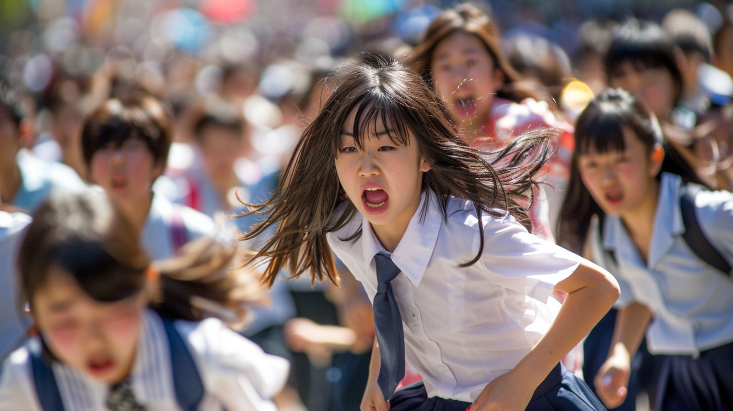 集団パニック 熊本県 天草市 2025年04月29日 集団パニック女性 画像