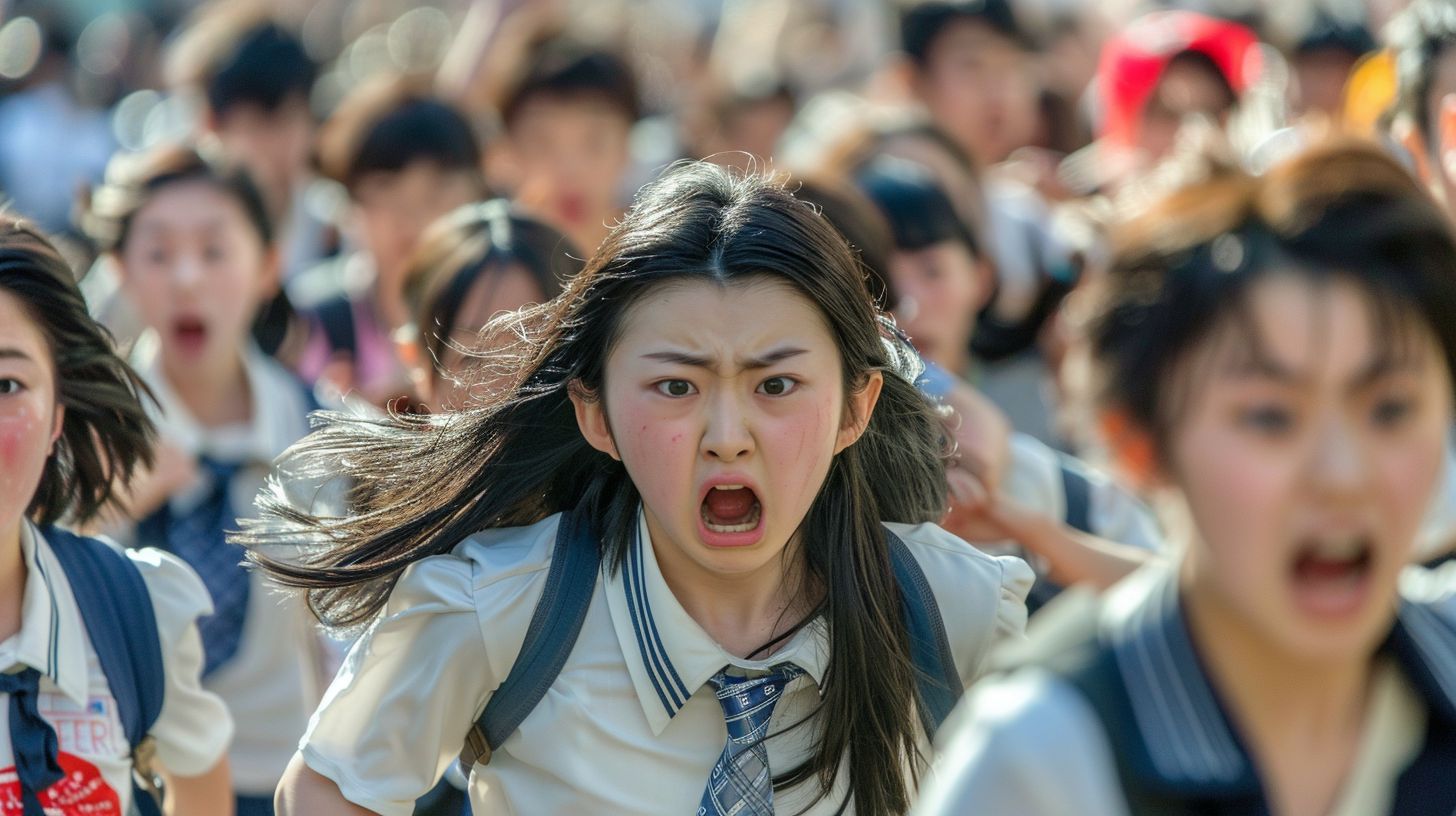 集団パニック　東京都　板橋区　2025年06月14日　集団パニック女性　画像