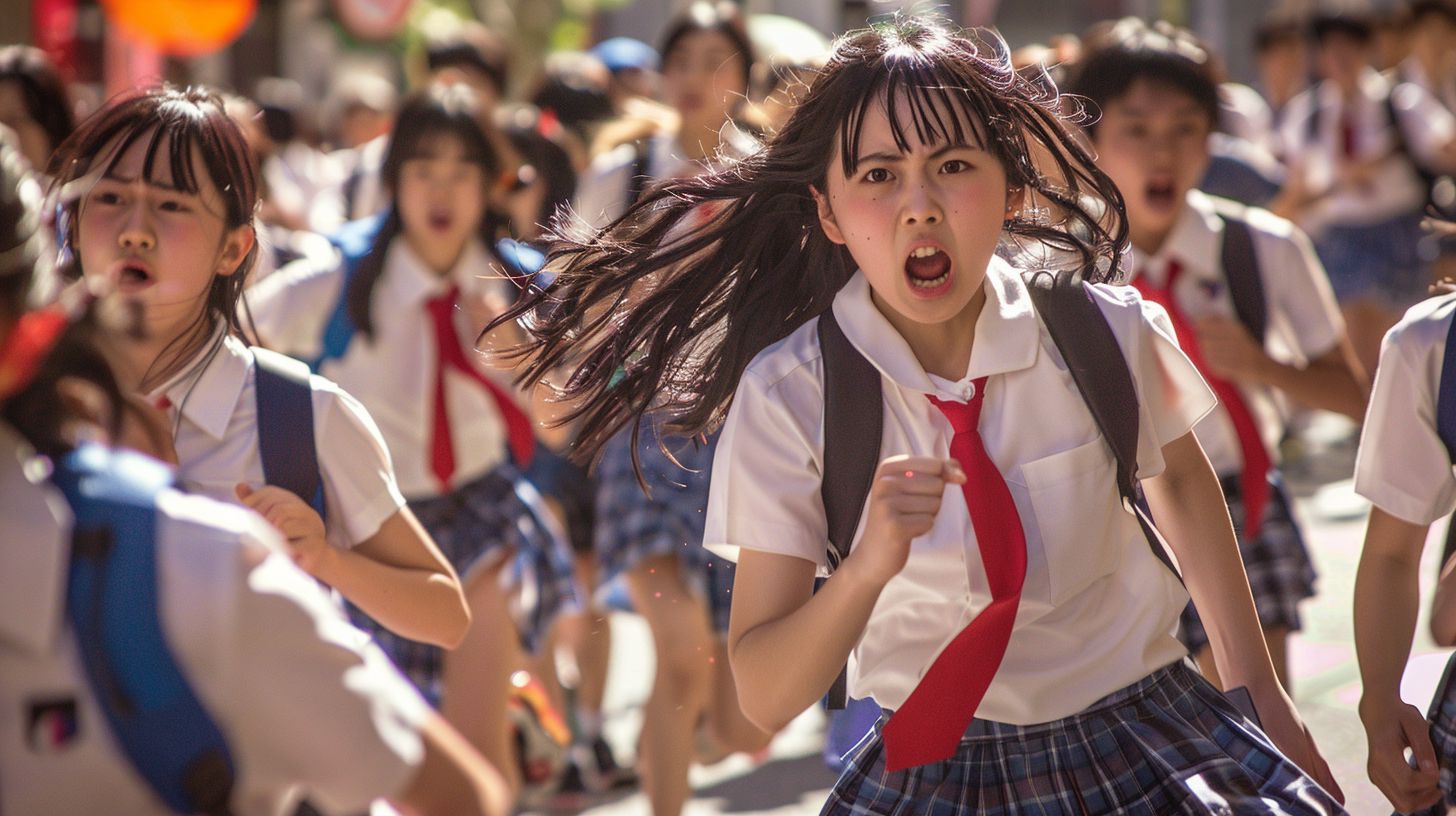 集団パニック　鳥取県　鳥取市　2025年10月16日　集団パニック女性　画像