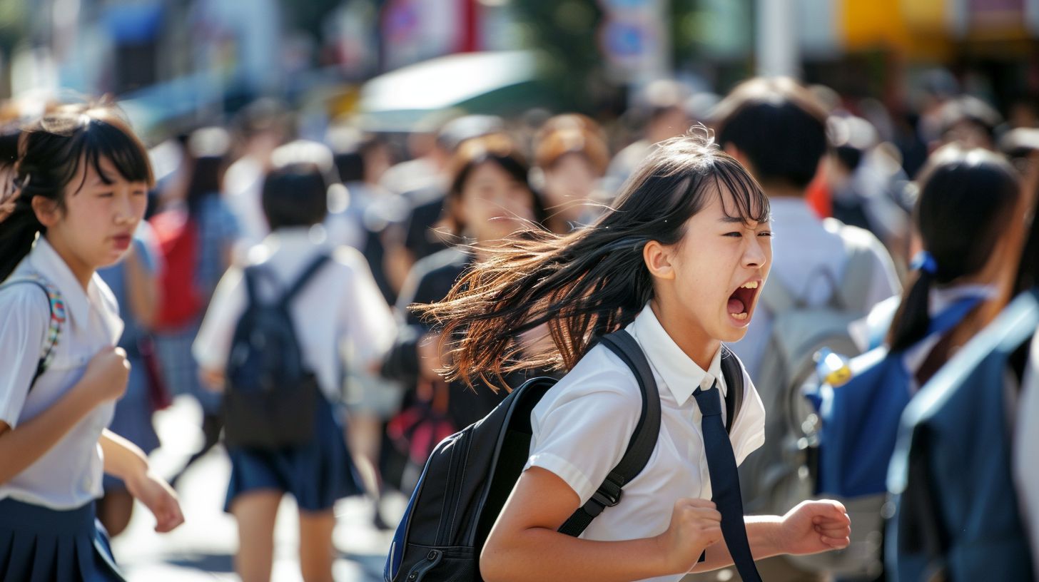 集団パニック 愛媛県 新居浜市 2026年01月18日 集団パニック女性 画像