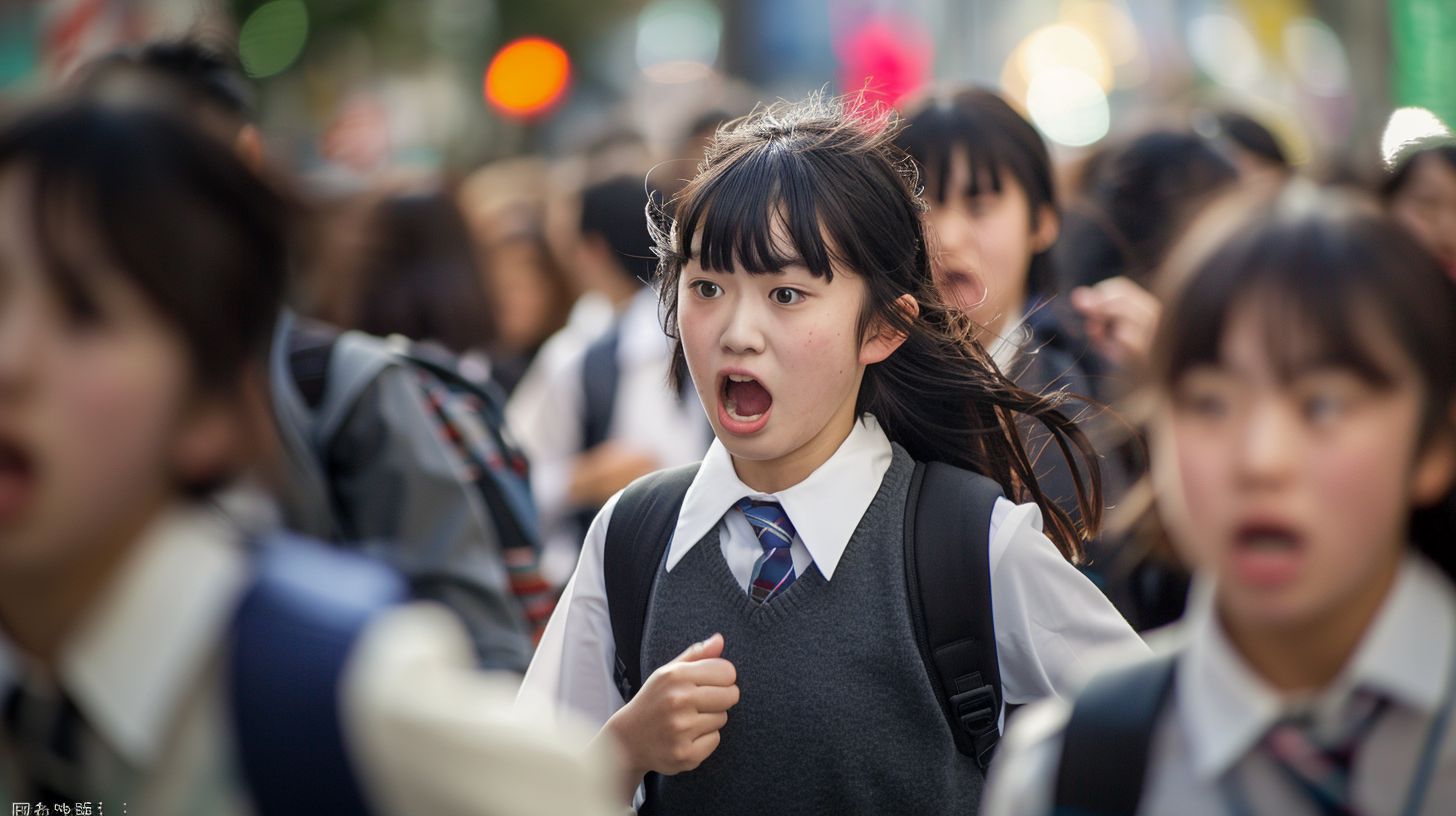 集団パニック　千葉県　習志野市　2026年04月24日　集団パニック女性　画像