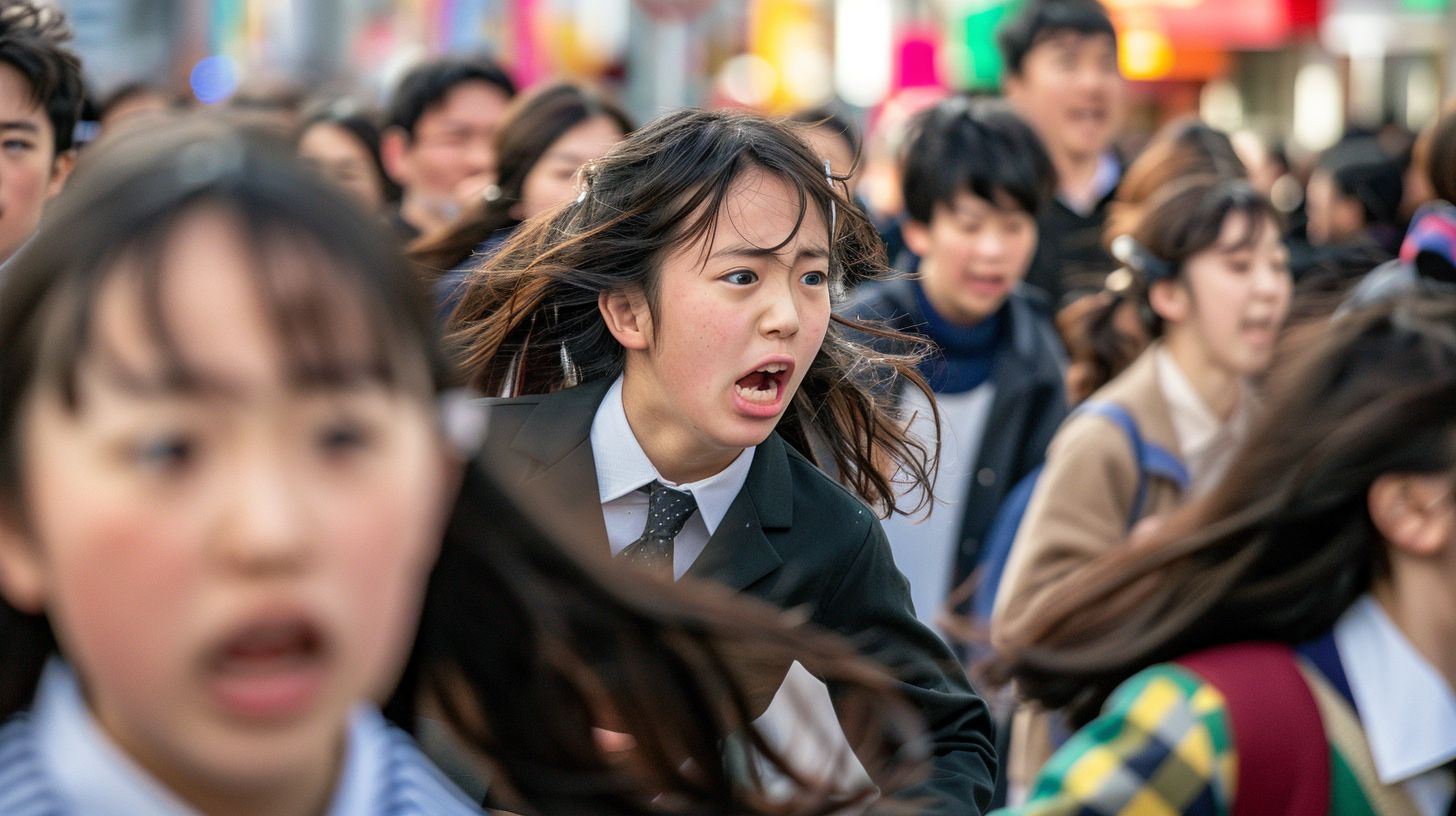 集団パニック　滋賀県　長浜市　2026年05月04日　集団パニック女性　画像