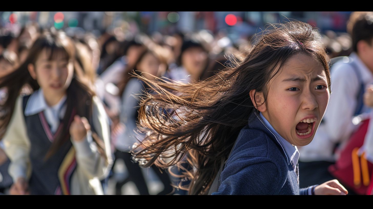 集団パニック　東京都　小平市　2026年05月05日　集団パニック女性　画像
